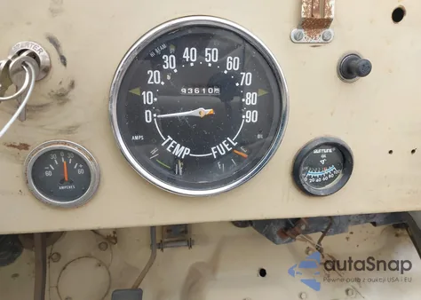 1973 Jeep Cj-5 z USA, uszkodzony, nr VIN J3F835TH53527